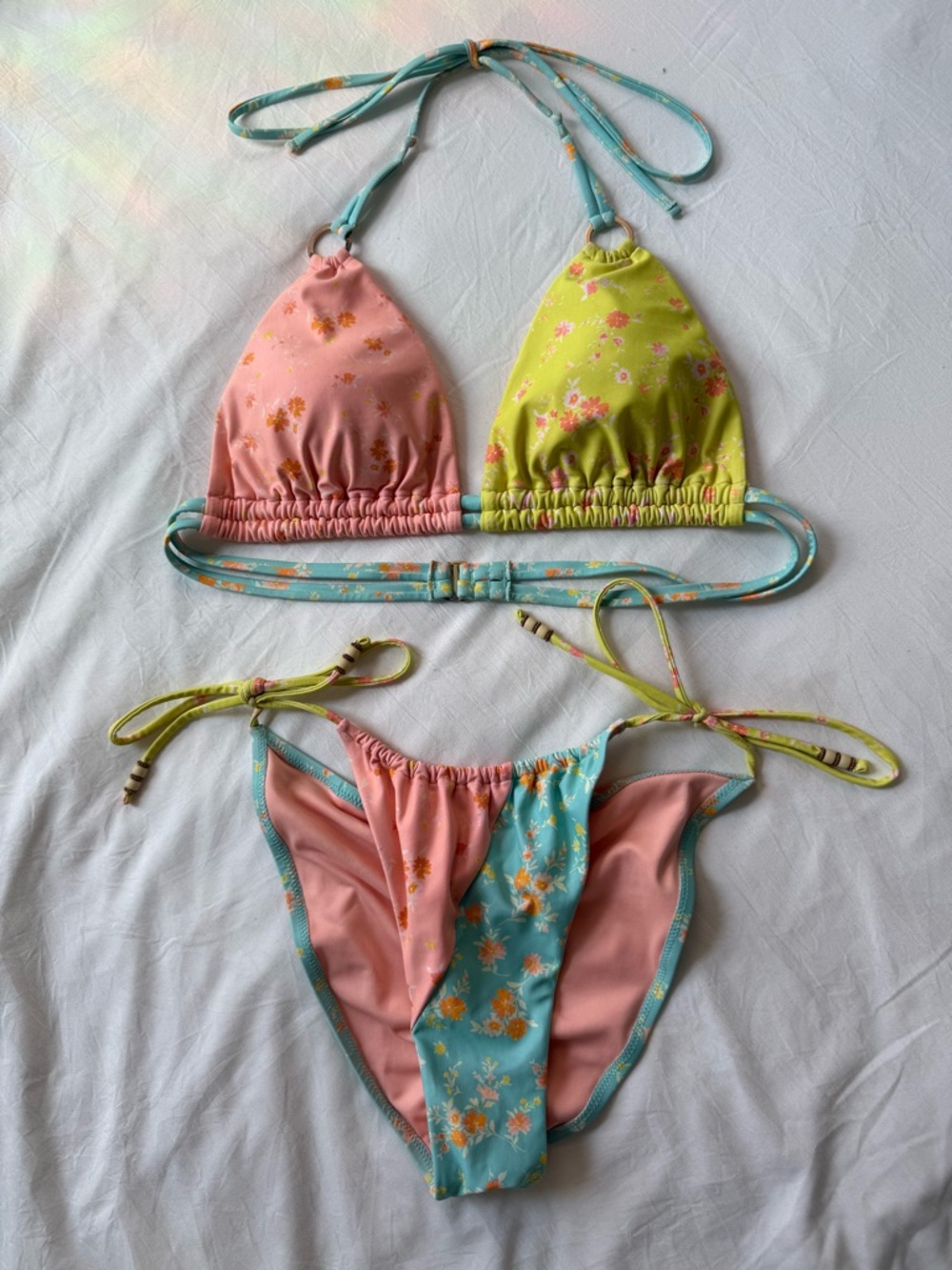 ALTAR’D STATE Power 2 the Flower Bikini Set